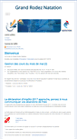 Mobile Screenshot of grandrodeznatation.fr